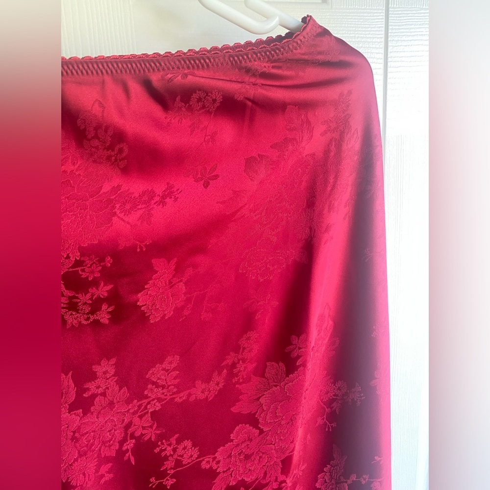 NEW Reformation Layla motif midi skirt - Seasonal – Sangre Jacquard Size 4 - Picture 6 of 12